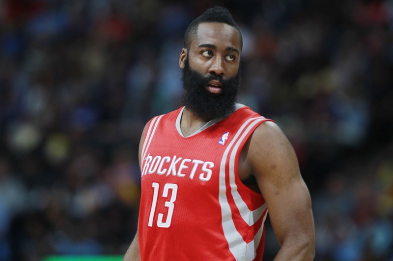 Houston, confidence, competition, Houston Rockets, athlete, 480P, NBA, basketball, incidental people, sports, front view, adult, day, rocket, looking at camera