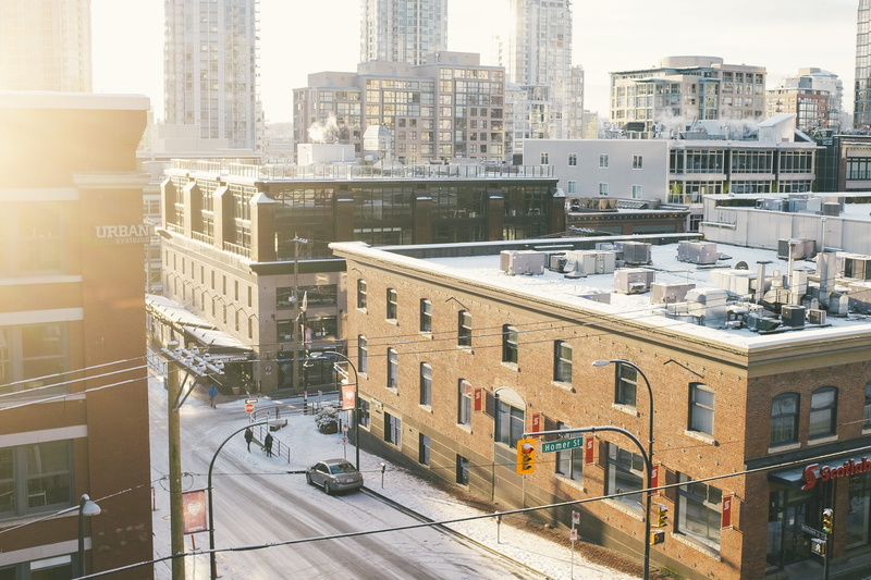 architecture, city life, bc, skyscraper, brown, concrete, urban, nature, land vehicle, vancity, day, apartment, city, motor vehicle, canada, office building exterior