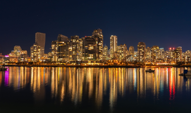 sky, financial district, modern, city lights, residential district, high rise, night sky, metropolis, neighborhood, travel destinations, landscape, building
