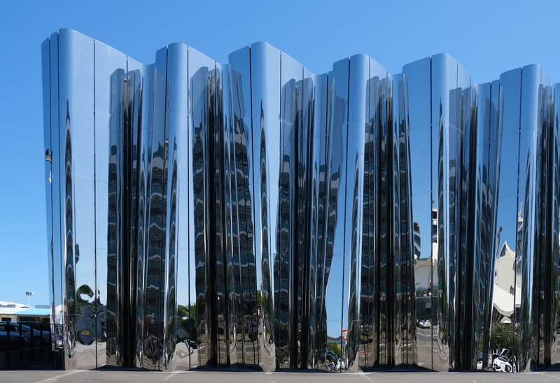 office building exterior, day, built structure, crystal, 5K, low angle view, no people, architecture, building, high rise, tower, aluminium, tall - high
