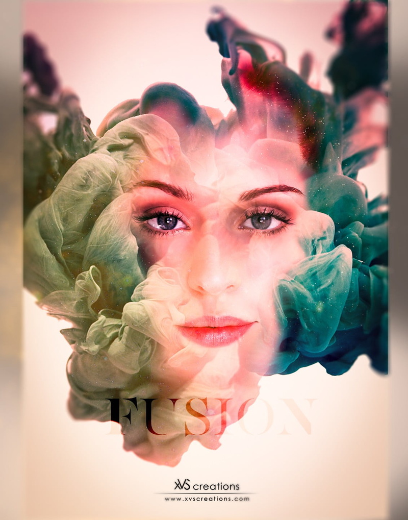 lips, digital art, young adult, young women, human face, women, indoors, body part, close-up, photo manipulation, looking at camera, colored smoke, paint