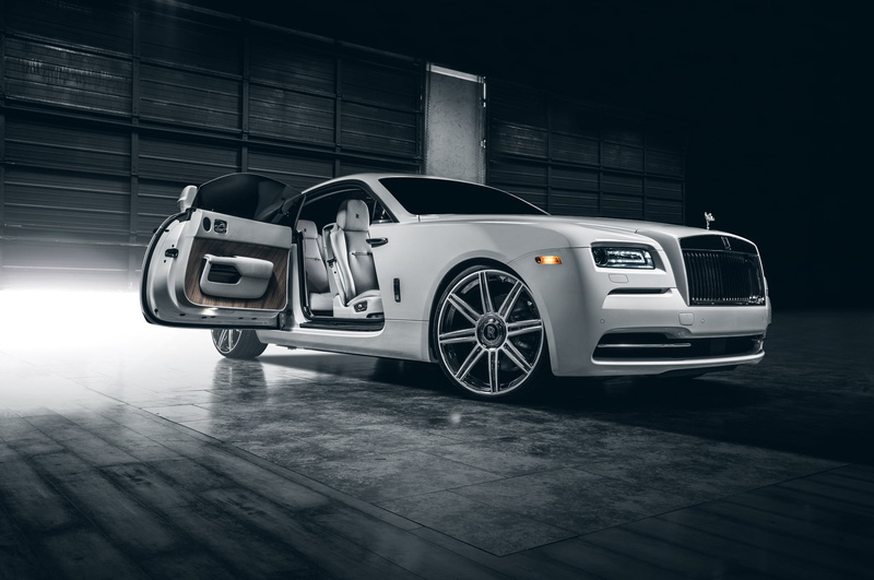stationary, speed, land vehicle, transportation, indoors, Premium, Class, road, wheel, royce, silver colored, Rolls-Royce, modern, sports car, Wraith, Vellano