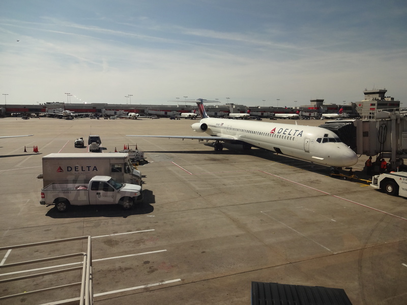commercial airplane, fly, travel, plane, concrete, incidental people, mode of transportation, aerospace industry, sky, usa, atlanta, leaving, transportation