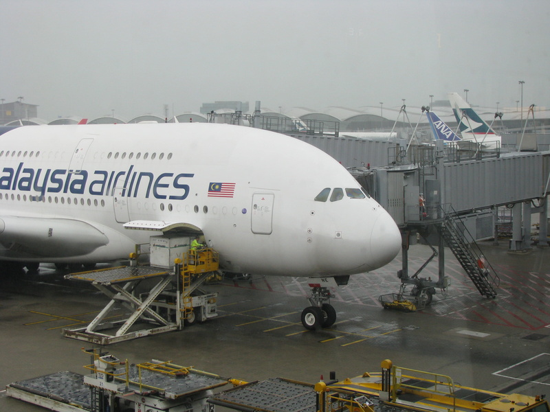 airplane, Airbus, commercial airplane, Aircraft, day, aerospace industry, no people, airport, A380, connection, airport runway, stationary, industry, passenger boarding bridge