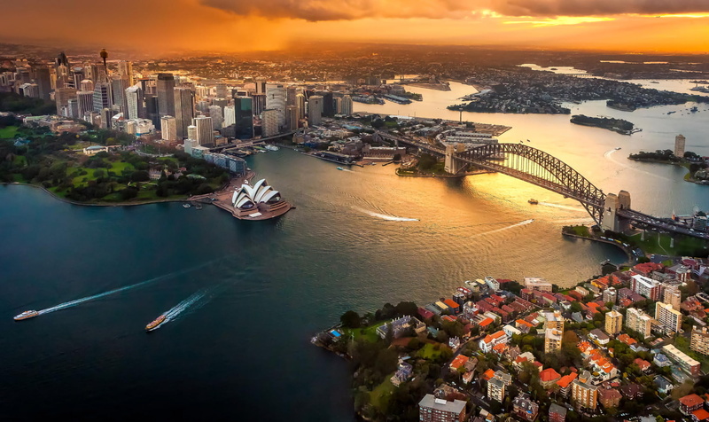 Building, 1080P, Australia, Man Made, Cities, Sydney Harbour Bridge, Sydney Opera House, Sydney, Harbor, Sydney Harbour