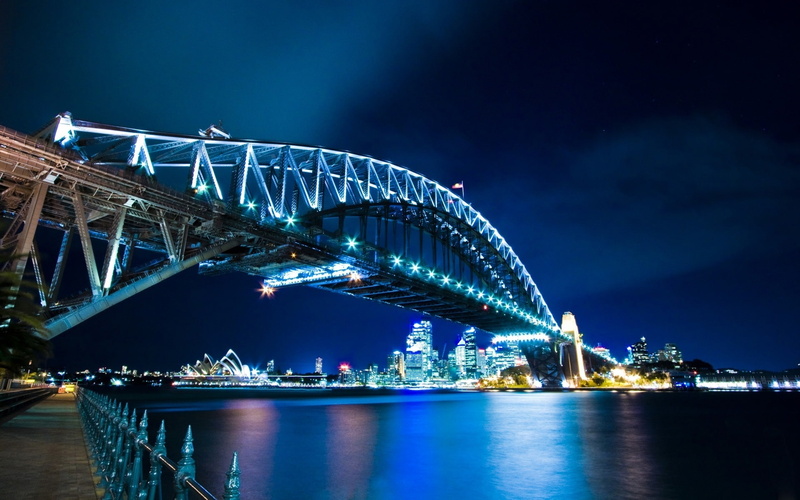 1080P, sydney, bridge, harbour, concrete, building, city, gray, town