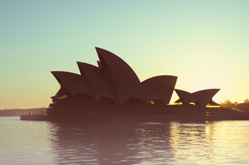clear sky, sky, mist, opera, water, australia, architecture, sea, building exterior, sydney opera house, freighter, city, opera house, travel destinations