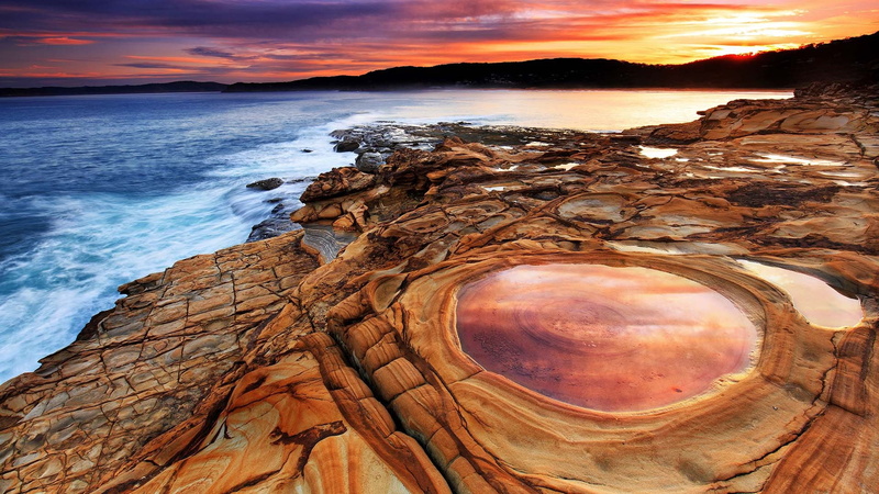 Wales, South, New, Australia, Putty, 1080P, Beach