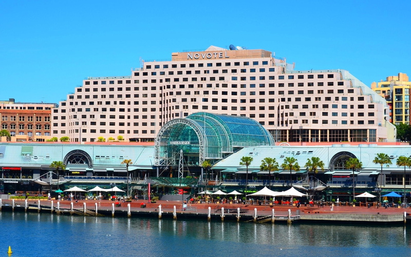 Hotel, 1080P, Novotel, Novotel Sydney, Darling Harbour, Australia, Sydney, Building, Man Made, Harbor