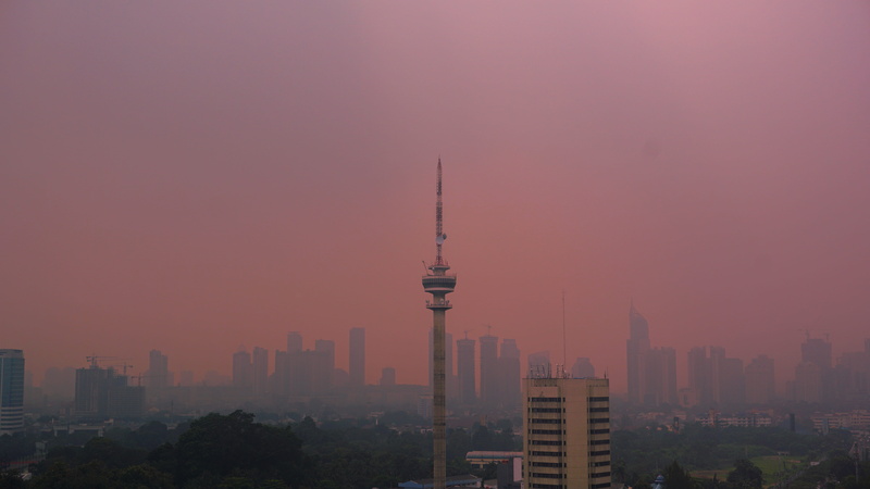 built structure, sphere, 5K, city, senayan, jakarta, travel, sunset, buliding, tower, landscape, building, no people, outdoors, tall - high, afternoon