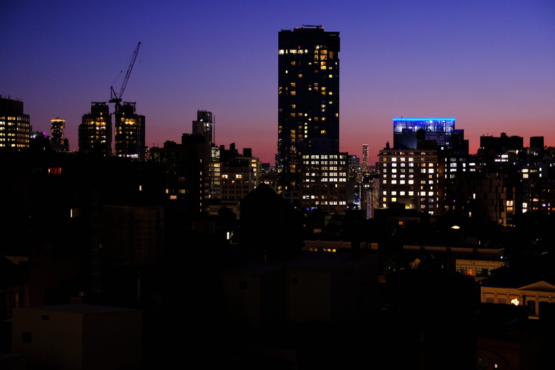5K, light, urban skyline, johnyvino, building, new york, city, dark, modern, city life, skyscraper, no people, buliding, illuminated, cityscape, outdoors
