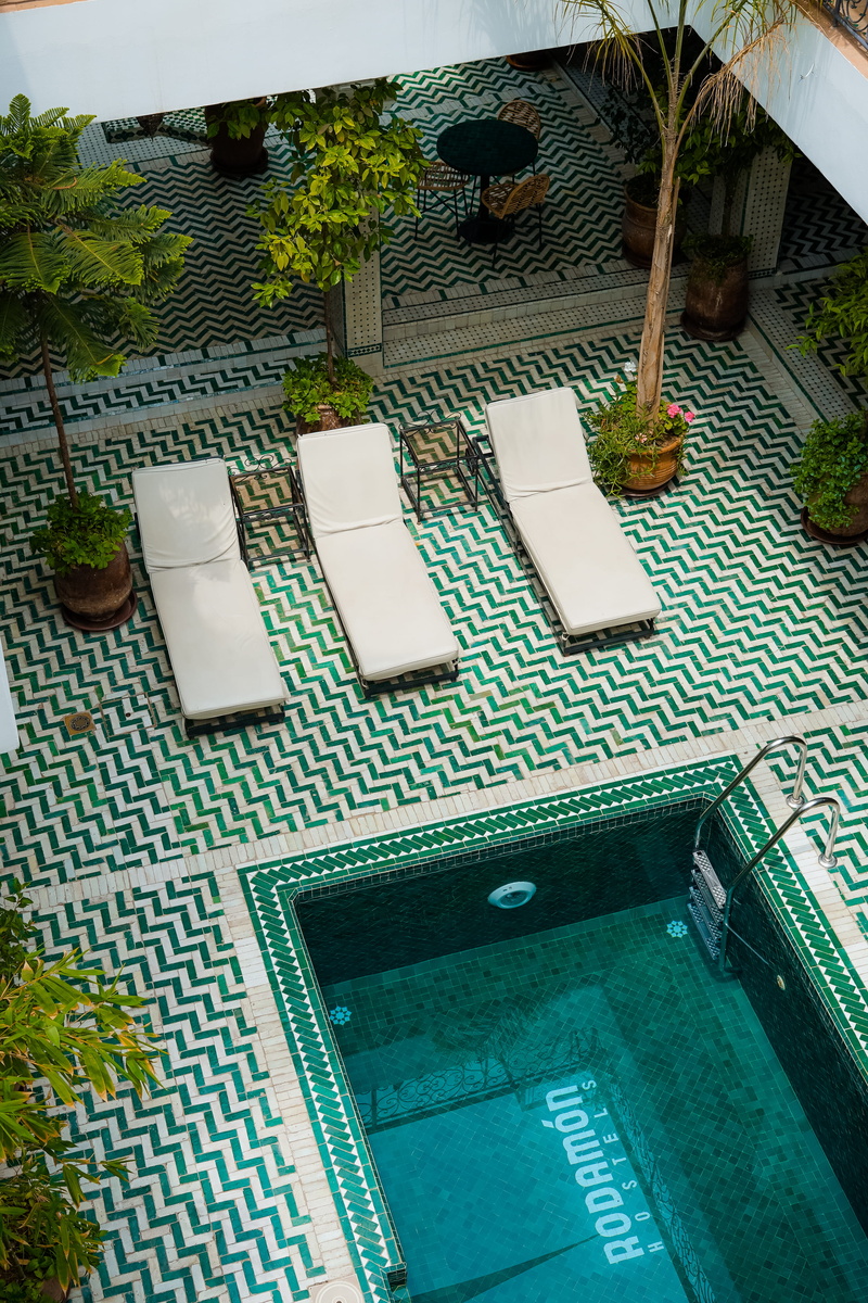 architecture, absence, area, from above, water, modern, no people, outdoors, window, building, building exterior, nature, chairs, day, deisgn, lounge chair