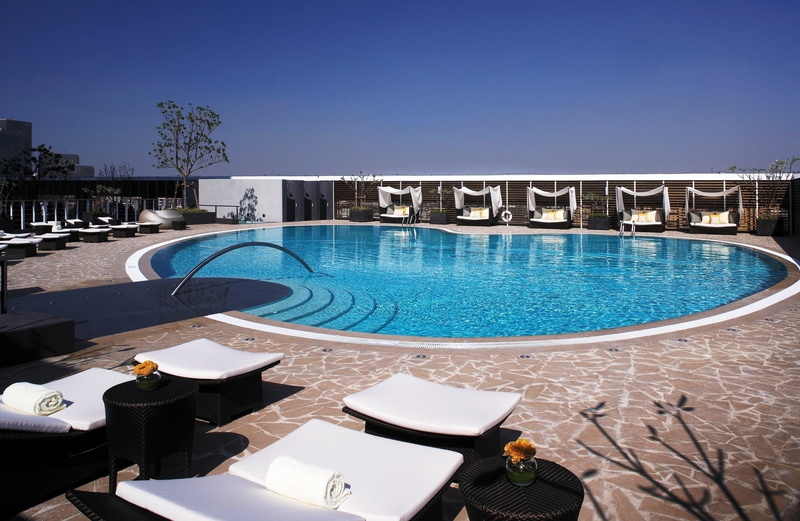 outdoor, villa, water, loungers, white, patio, lifestyles, vacations, lounge Chair, furniture, design, tourist Resort, two, outdoors, seat, leisure activity