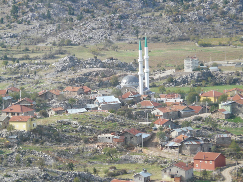 nature, Place, building, mountain, Turkey, day, place, akseki, City, high angle view, outdoors, tree, town, moshe, townscape, building exterior, plant