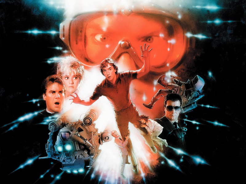 innerspace, indoors, teenager, tuck pendleton, party - Social Event, 1987, bizarre, caucasian Ethnicity, men, s, water, females, martin short, fun, child