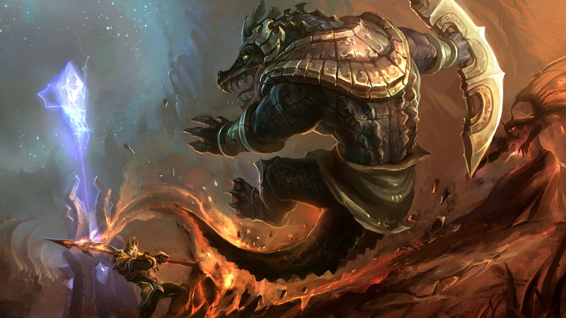 League Of Legends, Jarvan IV (League Of Legends), 1080P, Video Game, Renekton (League Of Legends)