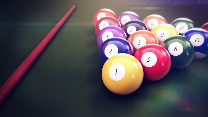 Snooker, Colors, 1080P