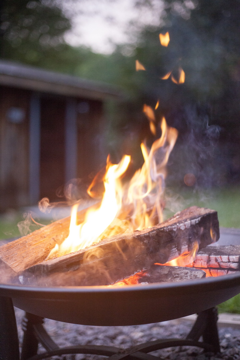 brown, summer, fireplace, daytime, focus on foreground, burning, firewood, motion, fire pit, pit, hot, food and drink, flame, bonfire, heat, close-up, nature