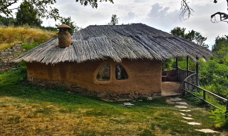 sky, travel, village, architecture, landmark, nature, architectural, cloud - sky, closeup, european, building exterior, photography, hobbit, bulgaria, built structure