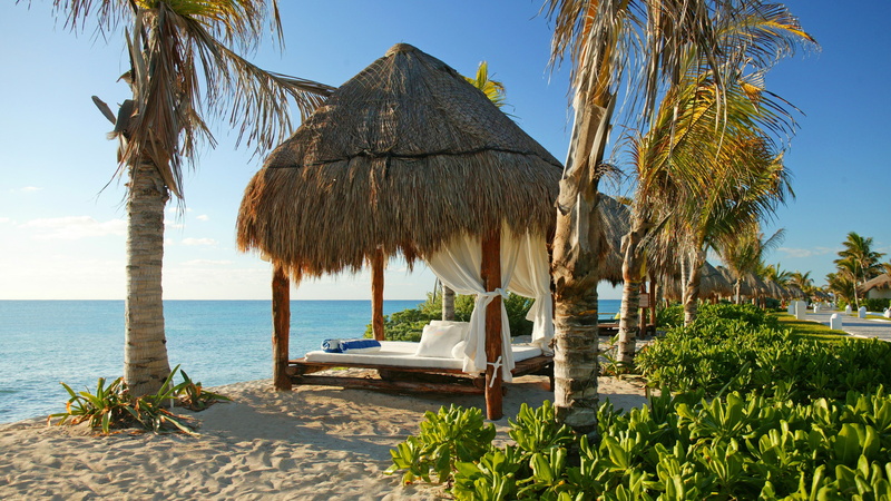 4K, Mexico, brown, vacation, beach, El Dorado Royale Spa Resort by Karisma, nipa, resort, cabanas, travel, Best Hotels of 2017, tourism