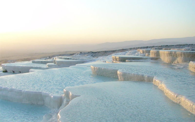 water, nature, day, winter, sea, flowing water, cold temperature, pamukkale, beauty in nature, sky, tranquil scene, frozen, swimming pool, scenics - nature