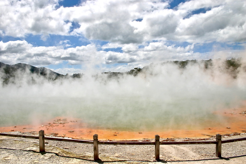tranquility, new, heat - temperature, hot, outdoors, white, non-urban scene, lake, pool, geology, power in nature, scenics - nature, smoke - physical structure