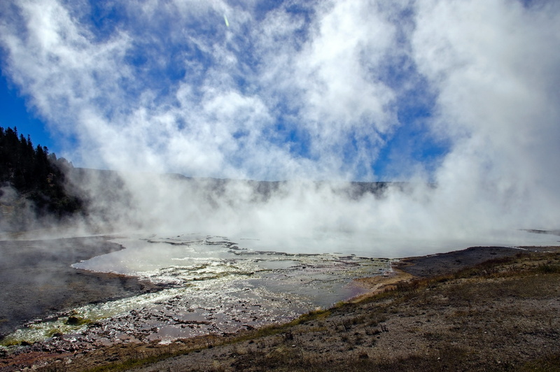 pool, nature, no people, 2K, cloud - sky, steam, scenic, hot spring, heat - temperature, hot, outdoors, sky, day, smoke - physical structure, thermal