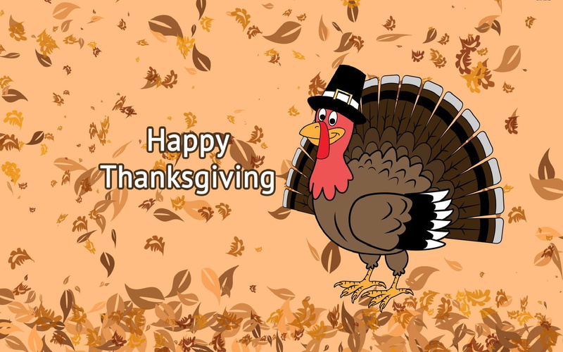 leaves, everyone, turkey, wishing, 1080P, thanksgiving, 3d and abstract, autumn, holiday, happy