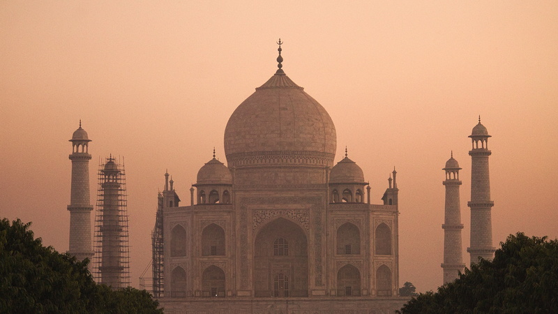 built structure, history, islam, dome, building, ancient, taj Mahal, travel, sky, nature, the past, mahal, taj, plant, monument, city, mughal Empire, asia