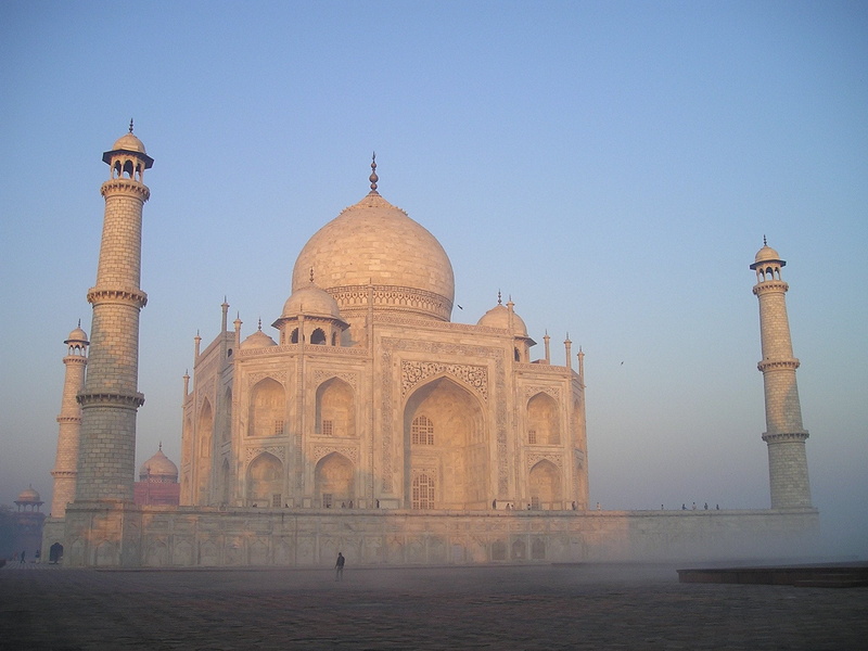 monument, agra, mahal, india, outdoors, indian Culture, classical style, mughal Empire, tourism, daytime, arch, clear sky, travel, religion, travel destinations