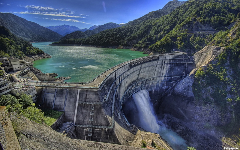 Japan, 1080P, Kurobe Dam
