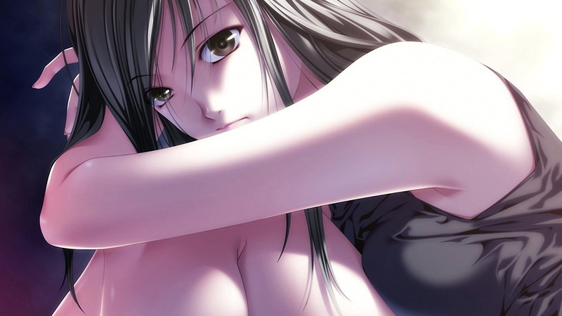 sad, 1080P, anime art, anime girl, lonely girl