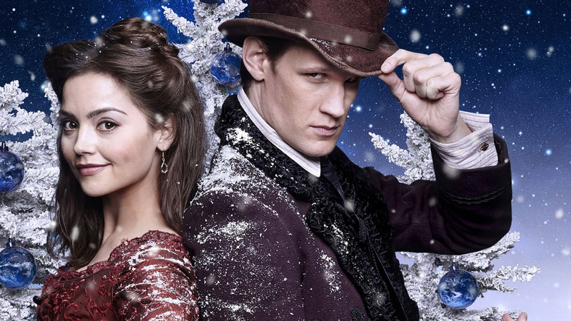 Matt Smith, TV Show, 1080P, Doctor Who, Clara Oswald, Jenna Coleman