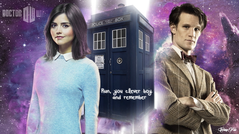 TV Show, Tardis, Doctor Who, Jenna Coleman, 1080P, Clara Oswald
