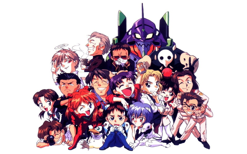 Ayanami Rei, EVA Unit 01, Asuka Langley Soryu, Neon Genesis Evangelion, Gendo Ikari, 720P, Pen², Ikari Shinji