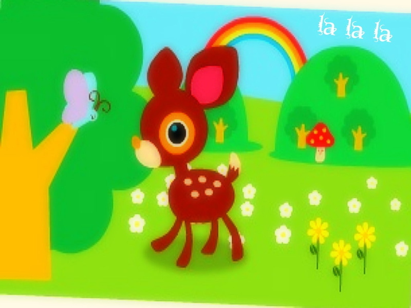 time, art, derrie, reichiinya, hd, kitty, lou, hello, derrie lou and friends, spring, 480P, anime, Butterfly, hello kitty and friends, derrie lou