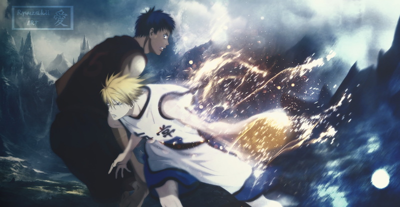 Kurokos Basketball, 1080P, Ryōta Kise, Daiki Aomine, Anime