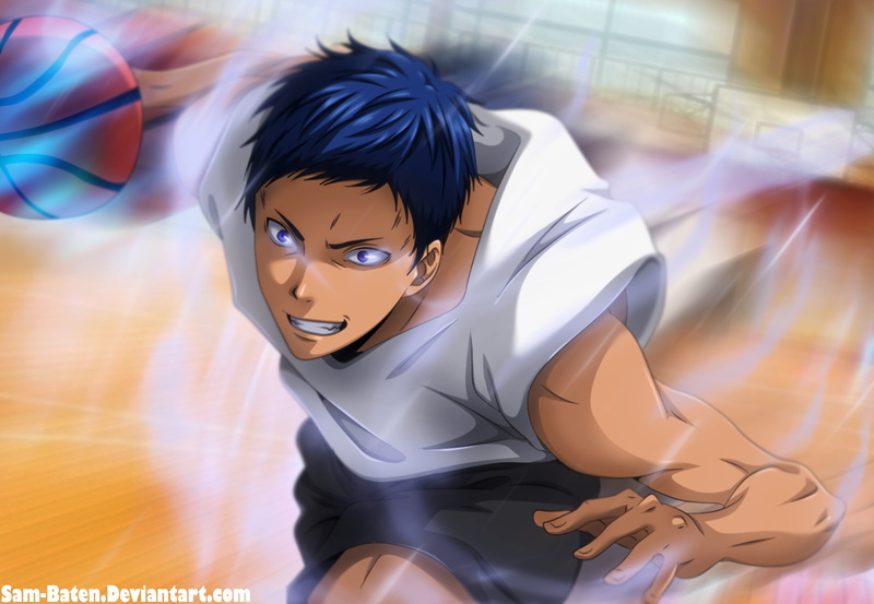 Kurokos Basketball, Daiki Aomine, Anime, 1080P