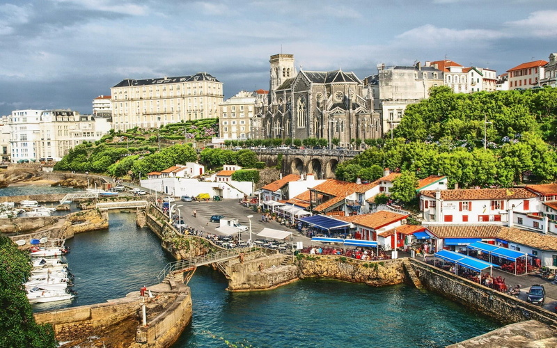 city, cathedral, hdr, 1080P, nature and landscapes, waterfront, wonderful, bridges