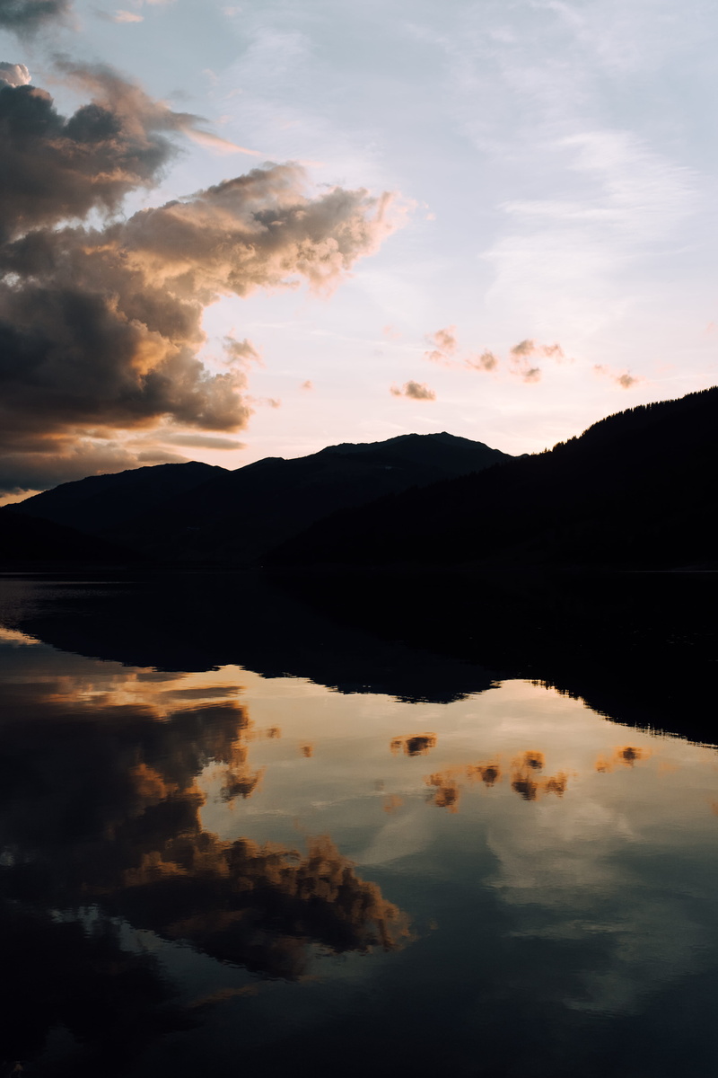 mountain, backgrounds, water, weather, sunset, photography, tumblr backgrounds, nature, non-urban scene, 5K, hd backgrounds, cloud - sky, sunrise