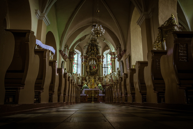 arch, altar, white, built structure, 5K, nave, pew, temple, interior of the church, church, christianity, prayer, architecture, place of worship, religion