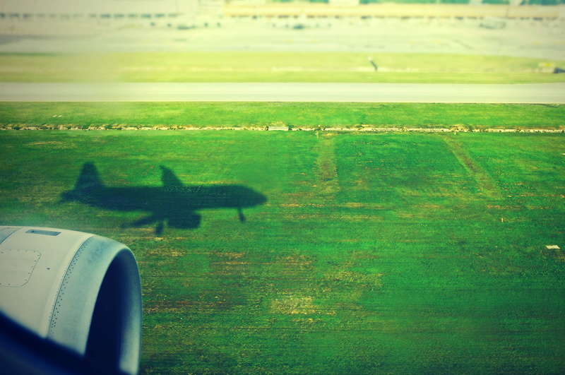 land, sunshine, air vehicle, grass, mode of transportation, nature, green color, flying, south korea, silhouette, 4K, shadow, incheon international airport