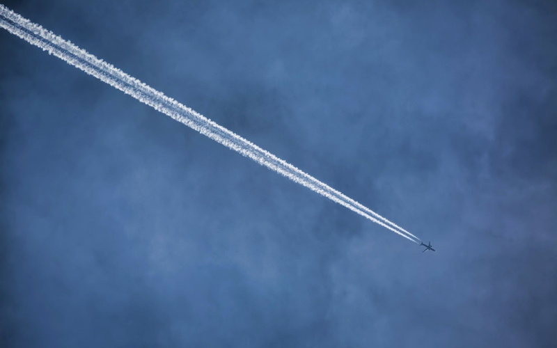 jet, trail, 1080P, Smoke, Sky, plane, Aircraft