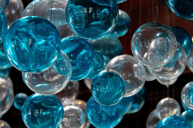 food and drink, group of objects, no people, turquoise, drinking glass, turquoise colored, baubles, white, close-up, colors, transparent, glass - material