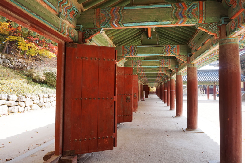 shrine, gil, ceiling, tourism, empty, the way forward, spirituality, republic of korea, direction, hanok, the bulguksa temple, built structure, travel destinations