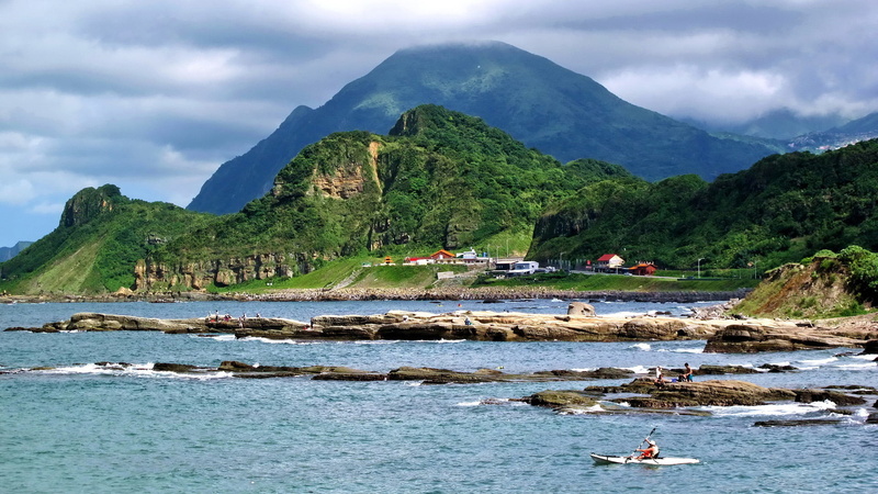 river, transportation, coastline, reflection, vacation, beauty in nature, rock, tree, mountain range, tranquil scene, scenery, sand, clouds, nautical vessel
