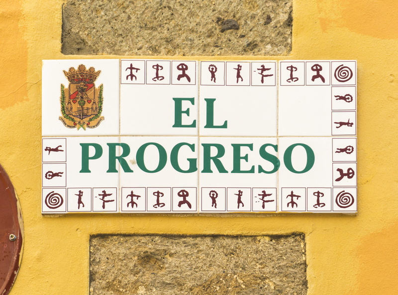 typography, colorful, spain, script, islands, street sign, information, capital letter, spanish, municipality, building exterior, message, island, non-western script