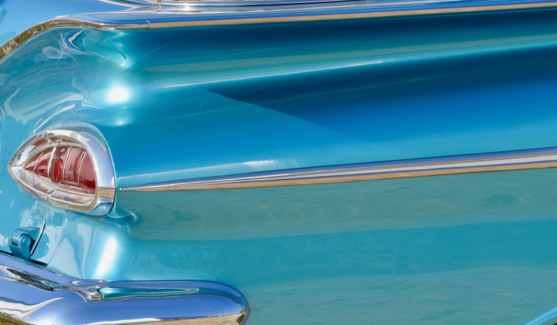 nature, turquoise colored, mode of transportation, close-up, retro styled, shiny, car, high angle view, chevy, reflection, luxury, vintage car, 4K, chevrolet