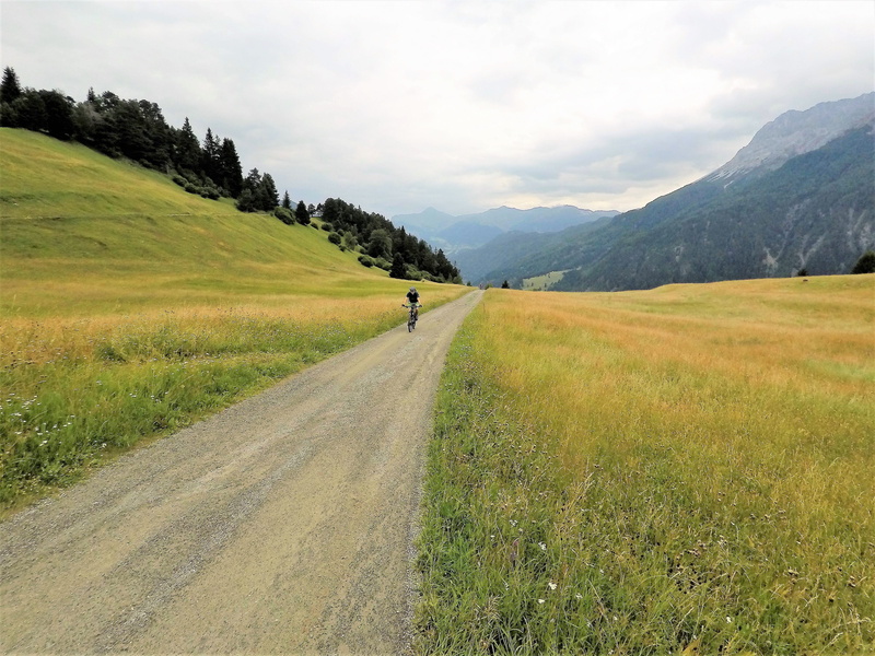 field, recovery, tourism, hill, transalp, switzerland, 4K, nature, mountain, strong, grass, environment, descent, weather, man, lust, road, transportation