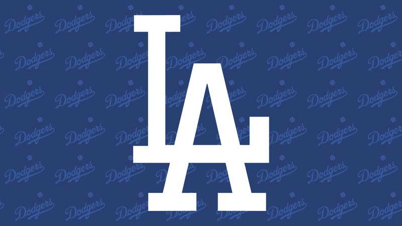 Los Angeles Dodgers, logo, 1080P